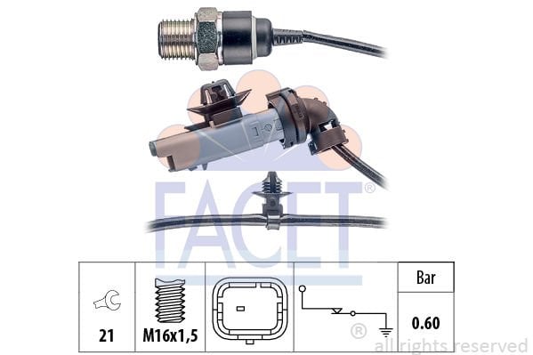 Citroen Ds5 2011-2015 Arası 1.6 HDi 110 Facet Marka Yağ Müşürü