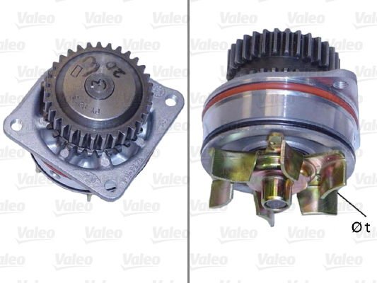 Renault Espace 2002-2006 Arası 3.5 V6 Valeo Marka Devirdaim Su Pompası