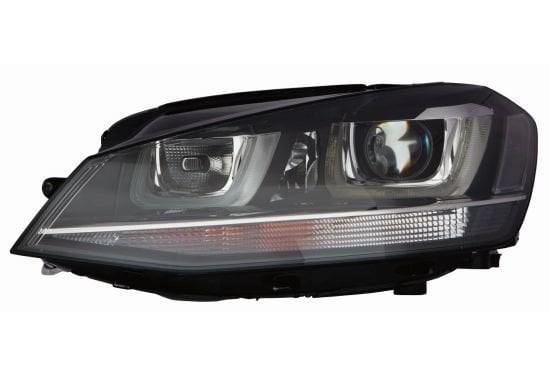 Volkswagen Golf 2012-2017 Arası 1.4 TSI, 1.2 TSI, 1.4 TGI CNG, 1.6 TDI, 2.0 TDI, 1.6 TDI 4motion, 2.0 TDI 4motion Sağ Depo Marka Far
