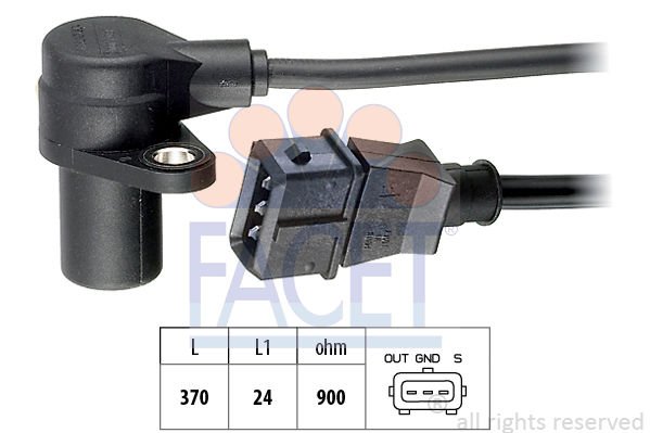 Ford Galaxy 1995-2006 Arası 2.8 i V6 Facet Marka Krank Sensörü