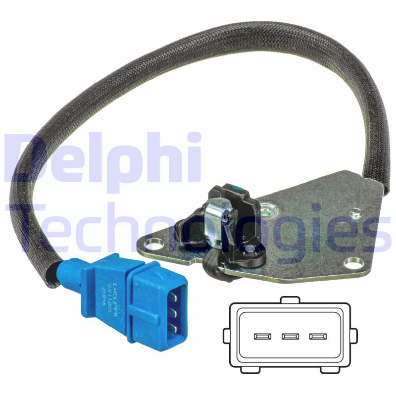 Alfa Romeo Spider 1994-2005 Arası 2.0 T.SPARK 16V Delphi Marka Eksantrik Devir Sensörü