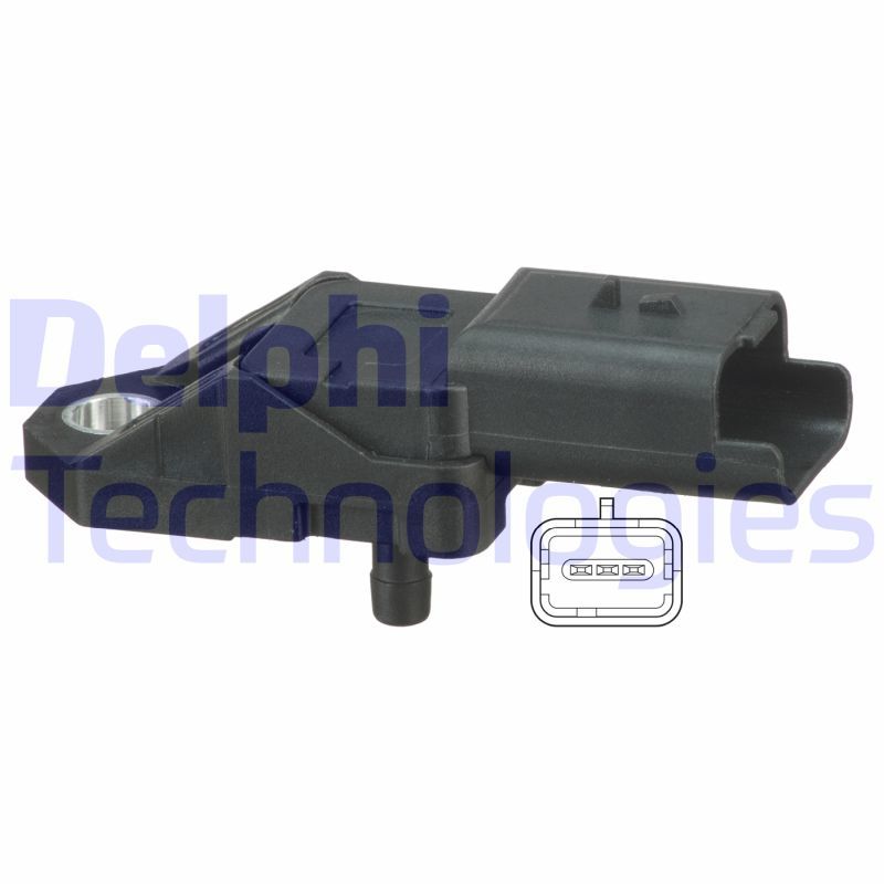 Ford Fiesta 2001-2014 Arası 1.4 TDCi Delphi Marka Map Sensörü