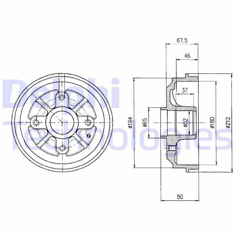 Peugeot 106 1991-1996 Arası 1.4 D Delphi Marka Kampana