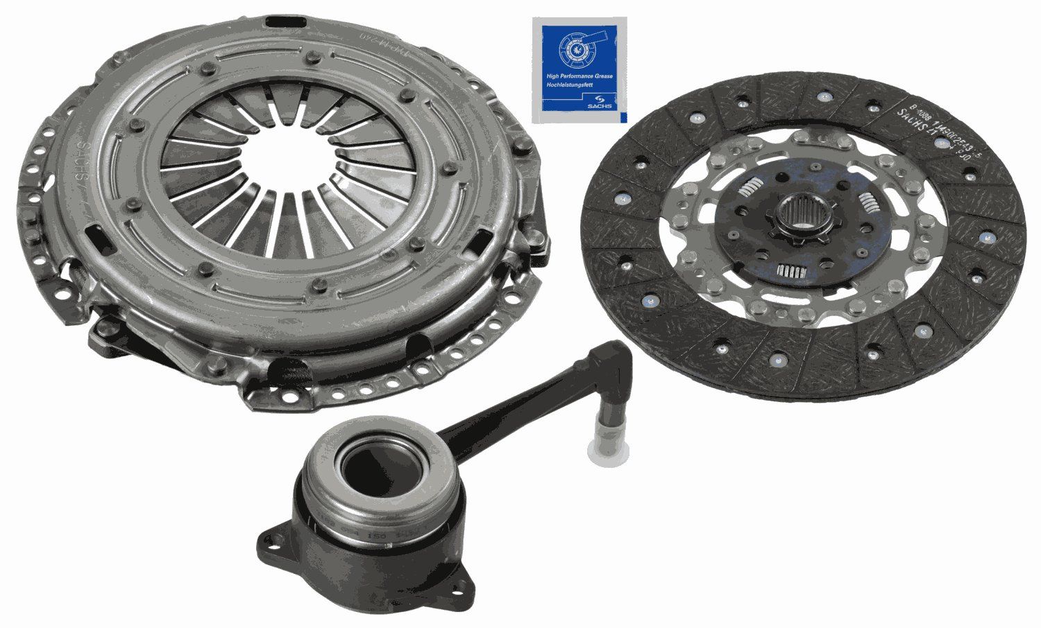 Ford Galaxy 1995-2006 Arası Sachs Marka Debriyaj Seti
