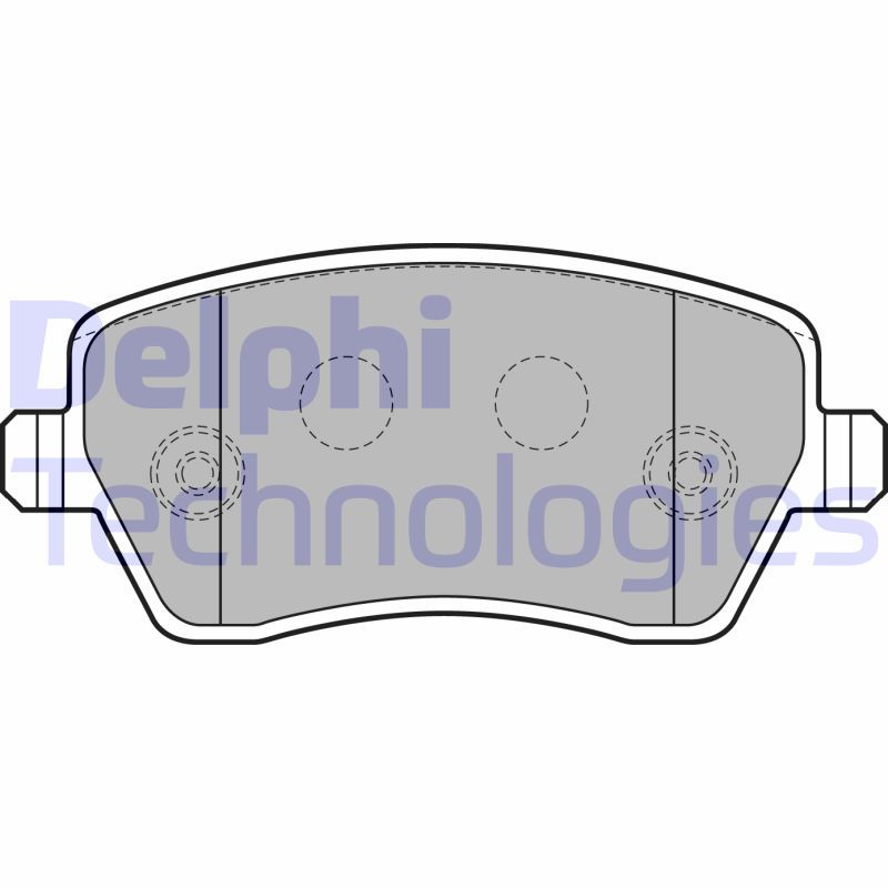 Opel Agila 2008-2014 Arası 1.2 LPG Delphi Marka Ön Balata