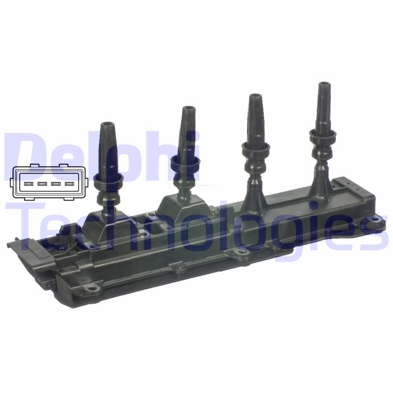 Peugeot 406 1995-2005 Arası 1.8 16V, 2.0 16V Delphi Marka Ateşleme Bobini