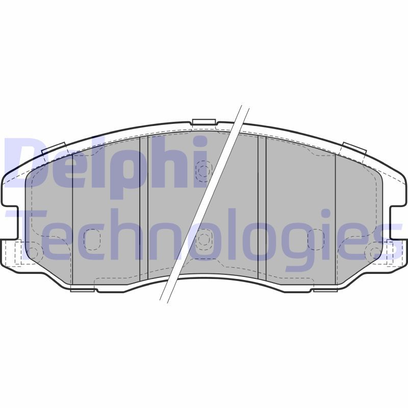Opel Antara 2006-2010 Arası 2.4 Delphi Marka Ön Balata