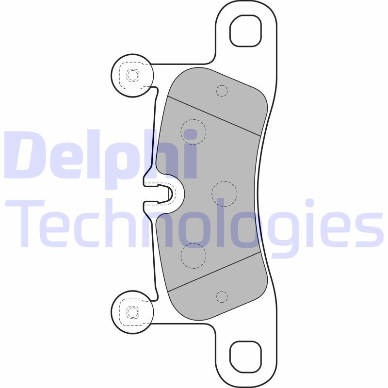 Volkswagen Touareg 2010-2018 Arası 3.0 V6 TDI Delphi Marka Arka Balata