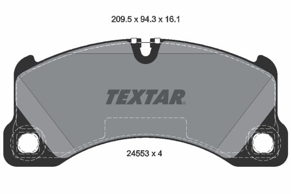 Volkswagen Touareg 2002-2013 Arası 5.0 V10 TDI Textar Marka Ön Balata