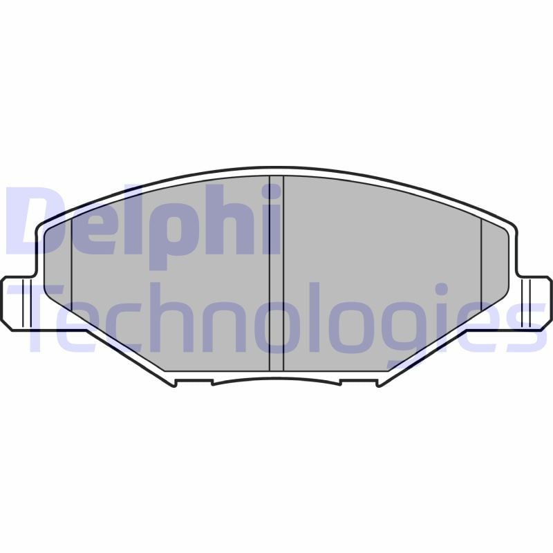 Volkswagen Polo 2009-2013 Arası 1.6 BiFuel Delphi Marka Ön Balata