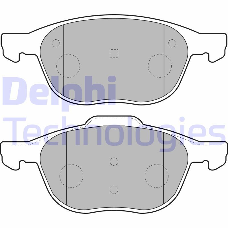 Ford C-Max 2010-2019 Arası 1.6 TDCi, 1.6 EcoBoost, 1.6 Ti, 2.0 TDCi Delphi Marka Ön Balata