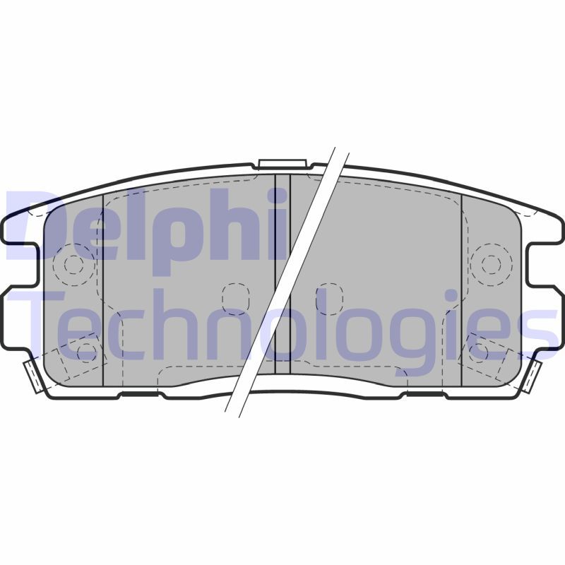 Opel Antara 2006-2010 Arası 2.2 CDTi Delphi Marka Arka Balata