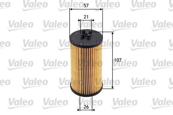 Opel Astra 2004-2015 Arası 1.6 LPG Valeo Marka Yağ Filtresi