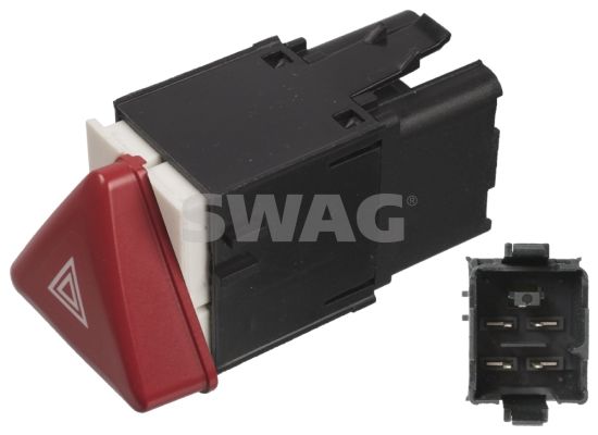 Volkswagen Golf 2003-2010 Arası 1.4 16V, 2.0 FSI, 2.0 SDI, 1.9 TDI, 2.0 TDI 16V, 1.6, 1.6 FSI, 1.4 FSI Swag Marka Dörtlü Flaşör Düğmesi