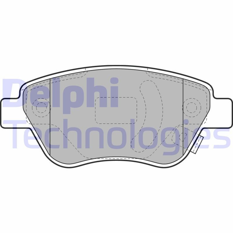 Opel Corsa 2000-2014 Arası 1.0 Delphi Marka Ön Balata