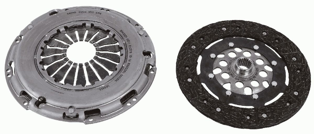 Renault Scenic 2003-2012 Arası Sachs Marka Debriyaj Seti