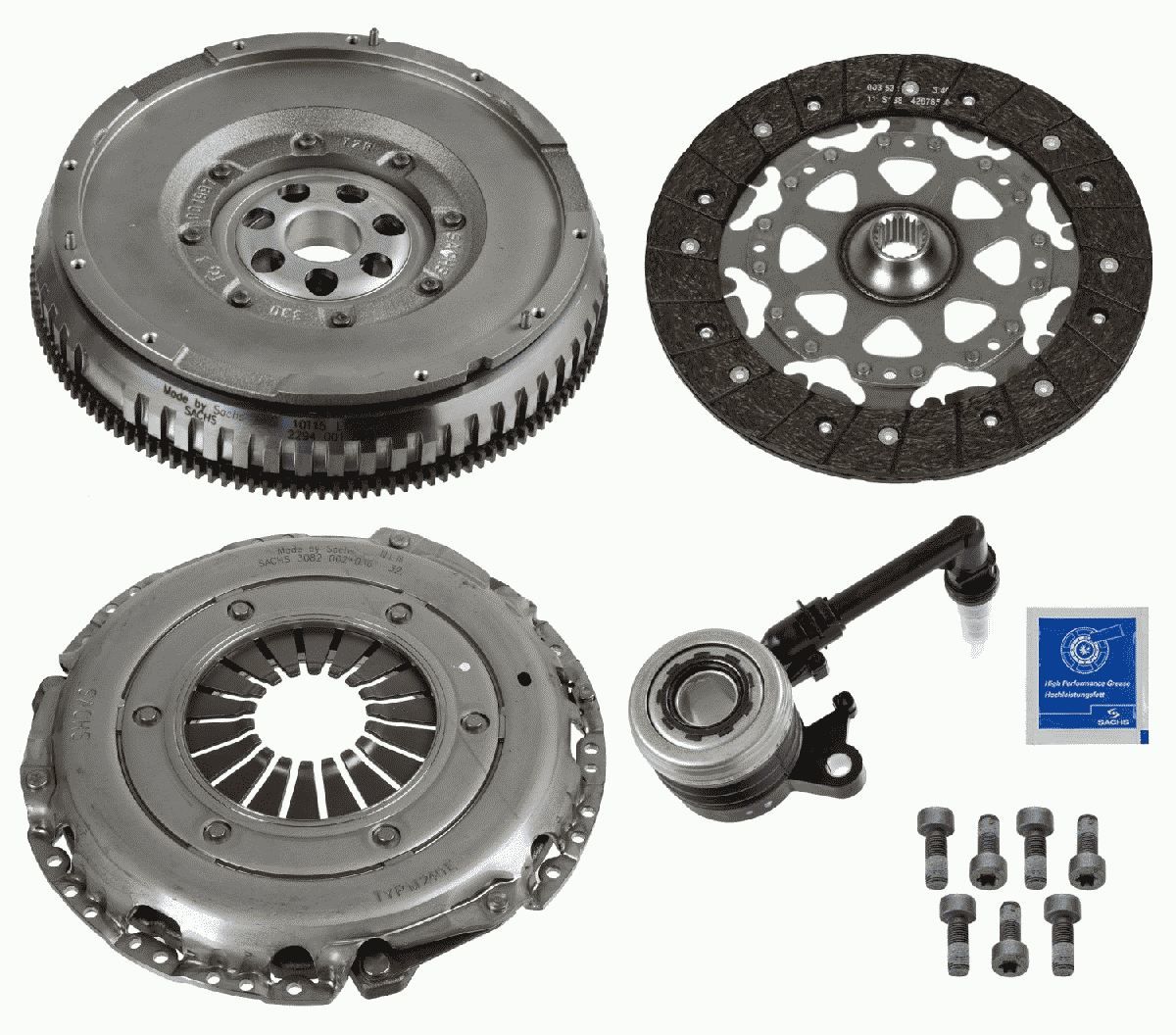 Renault Scenic 2003-2010 Arası Sachs Marka Volanlı Debriyaj Seti