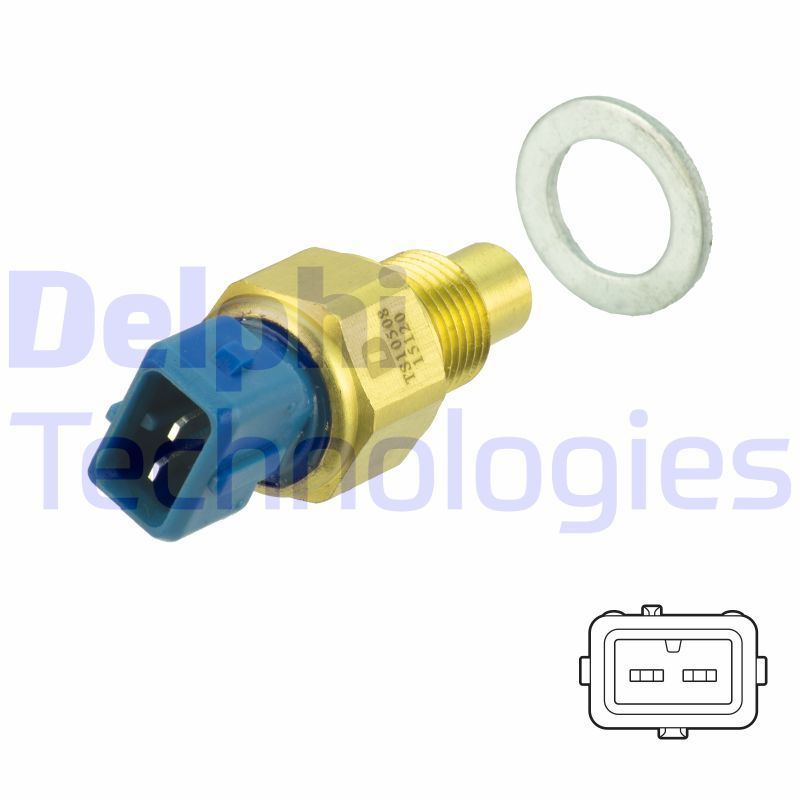Peugeot Partner 1996-2015 Arası 1.9 D Delphi Marka Hararet Müşürü