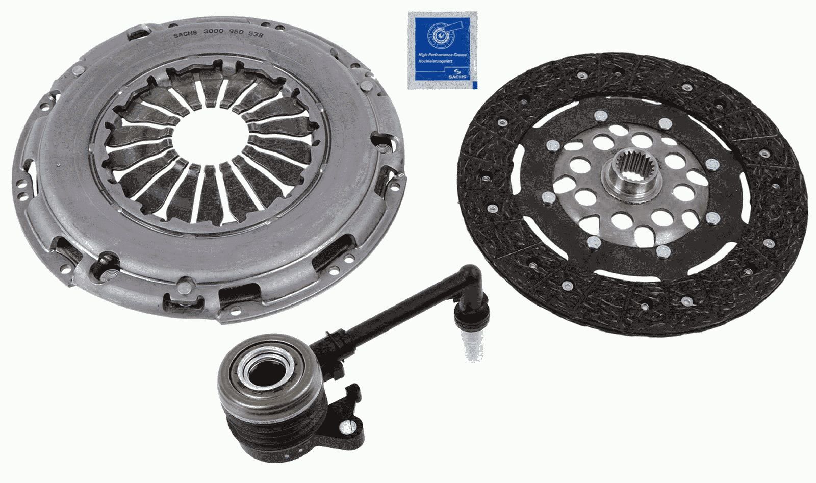 Renault Scenic 2004-2012 Arası Sachs Marka Debriyaj Seti