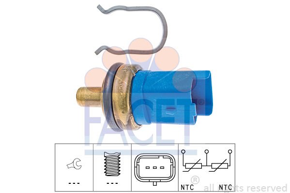 Peugeot Partner 1996-2015 Arası 2.0 HDI Facet Marka Hararet Müşürü