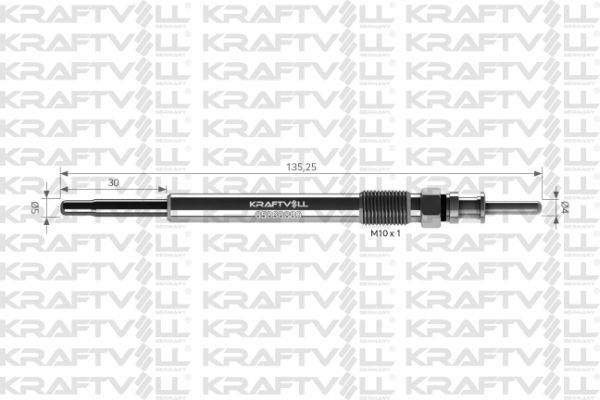 Opel Zafira 1999-2005 Arası 2.2 DTI 16V Kraftvoll Marka Kızdırma Bujisi