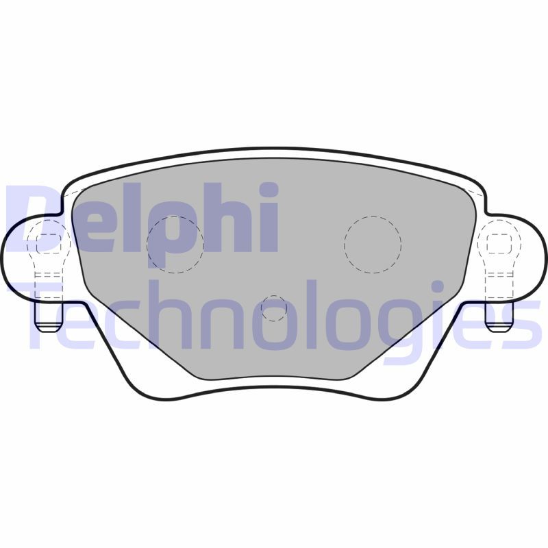 Ford Mondeo 2000-2007 Arası 1.8 16V, 2.5 V6 24V, 2.0 16V, 2.0 16V DI / TDDi / TDCi Delphi Marka Arka Balata