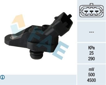 Opel Zafira 1999-2005 Arası 2.0 DTI 16V FAE Marka Map Sensörü