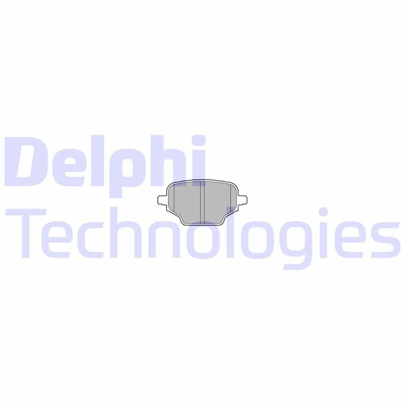 Peugeot Rifter 2018-2022 Arası 1.5 BlueHDi 130 Delphi Marka Arka Balata
