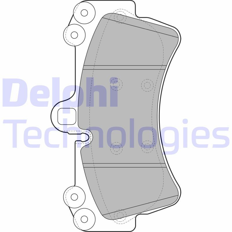 Porsche Cayenne 2002-2010 Arası S 4.5 Delphi Marka Ön Balata