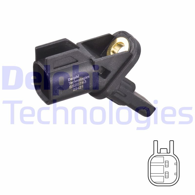 Ford Focus 2010-2014 Arası 1.6 Ti Delphi Marka Ön Abs Sensörü