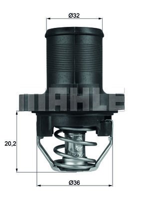 Peugeot 206+ 2009-2013 Arası 1.4 i Mahle Marka Termostat