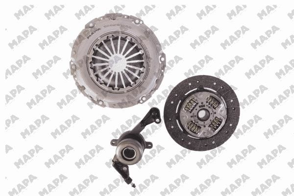 Volkswagen Crafter 2006-2016 Arası 2.5 TDI Mapa Marka Debriyaj Seti