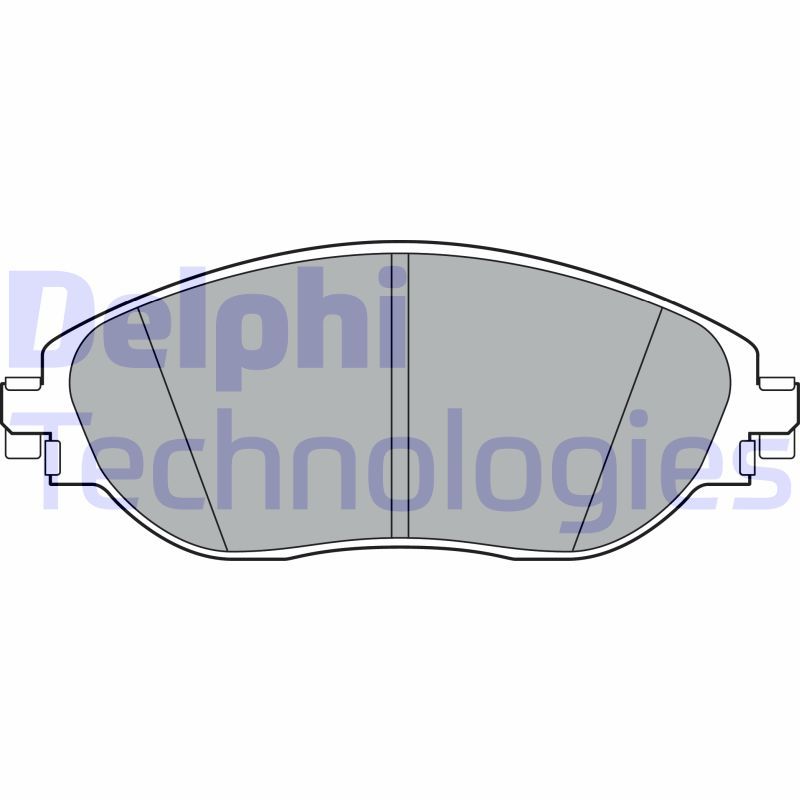 Volkswagen Passat 2014-2018 Arası 2.0 TDI 4motion Delphi Marka Ön Balata