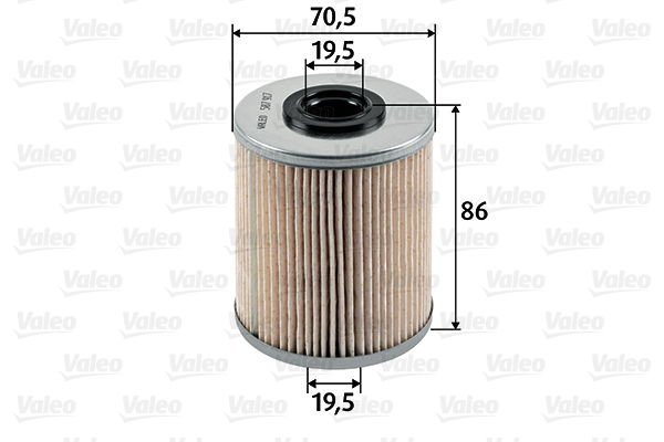 Opel Movano 2010-2014 Arası 2.3 CDTI FWD Valeo Marka Mazot Yakıt Filtresi