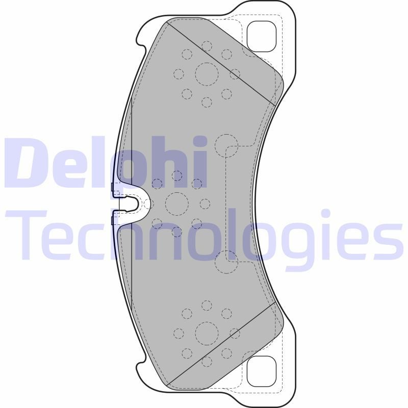 Porsche Cayenne 2010-2014 Arası 4.8 Turbo Delphi Marka Ön Balata