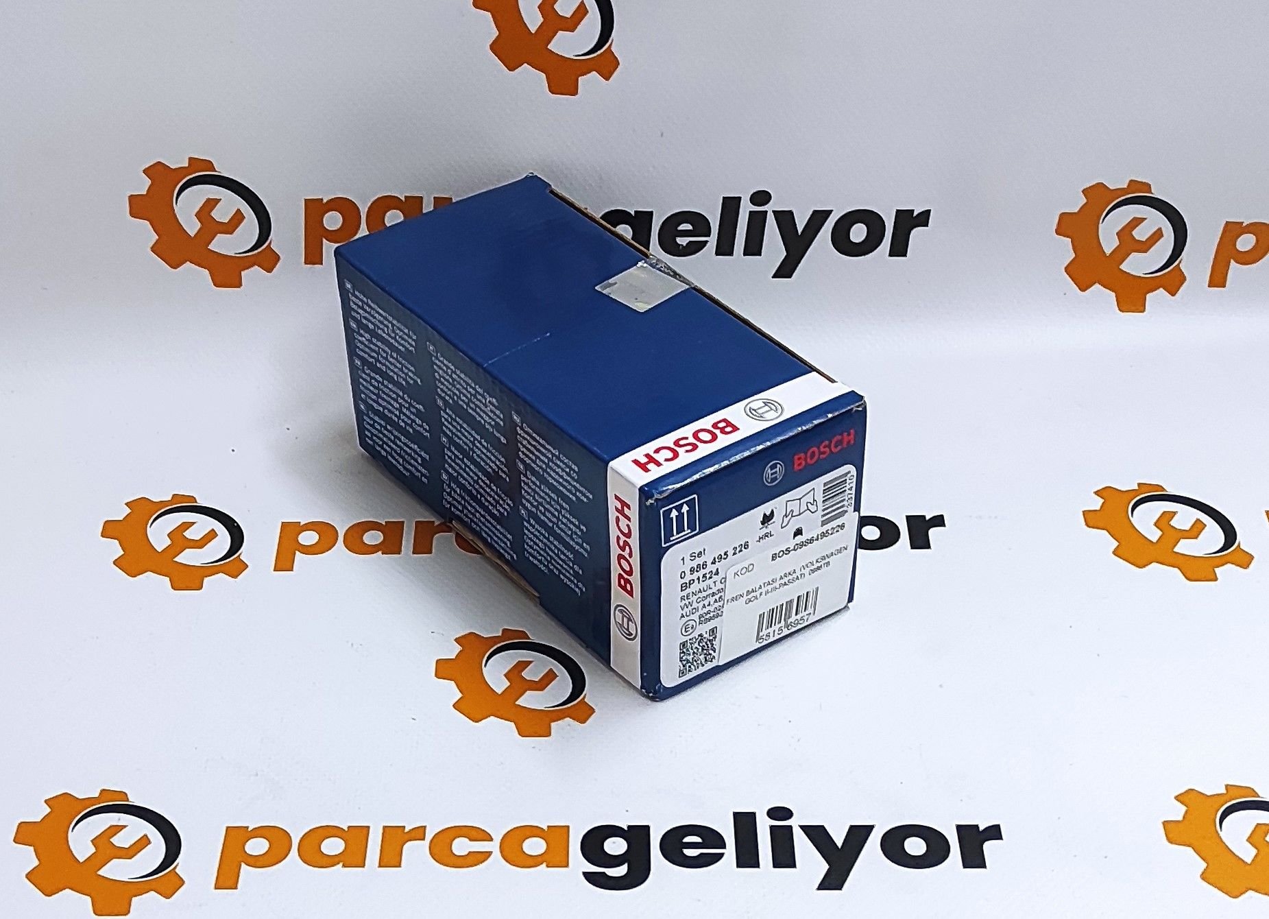 Scenic II 1.6 16V Arka Fren Balatası Bosch BOS-0986495226