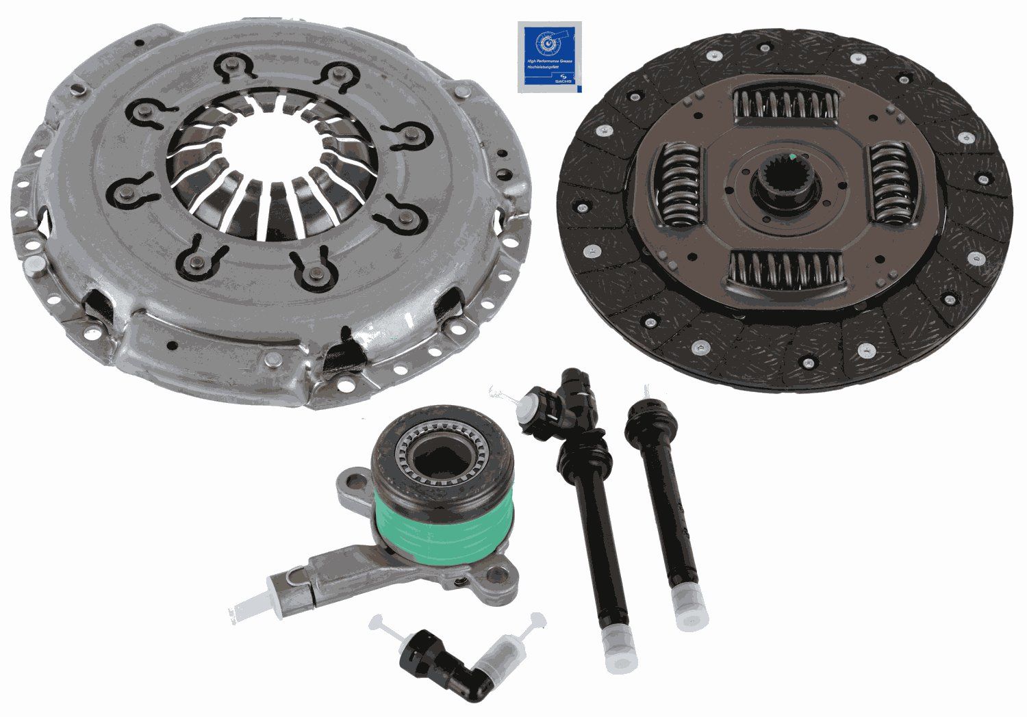 Opel Vivaro 2001-2005 Arası Sachs Marka Debriyaj Seti