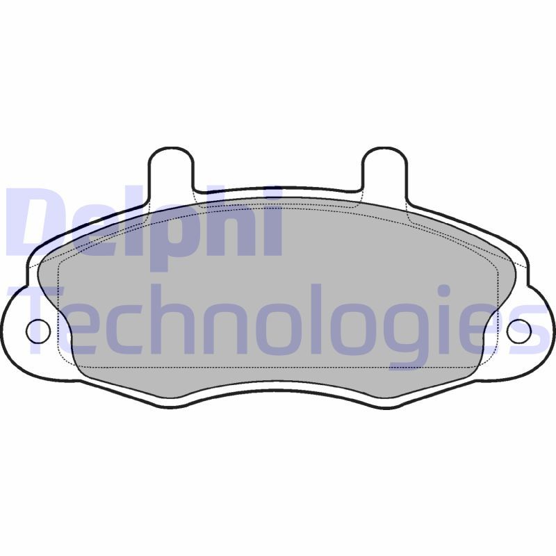 Ford Transit 1985-2000 Arası 2.5 D, 2.5 DI, 2.5 TD, 2.0 i Delphi Marka Ön Balata