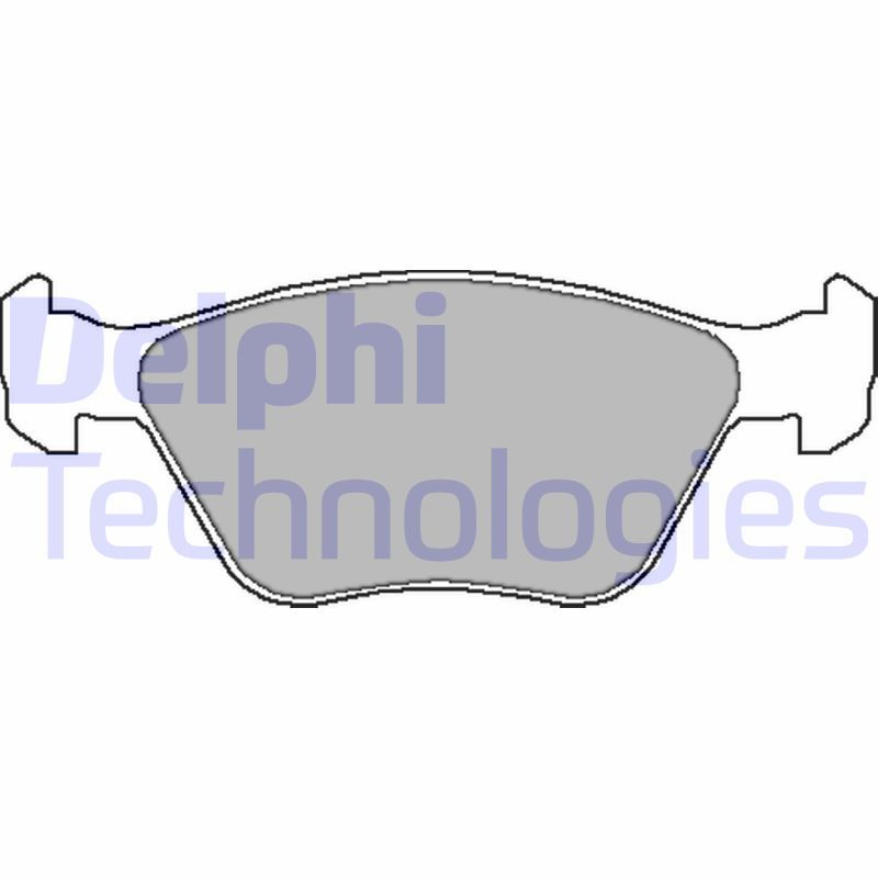 Ford Mondeo 1993-1996 Arası 2.0 i 16V 4x4, 2.5 i 24V Delphi Marka Ön Fişsiz Balata