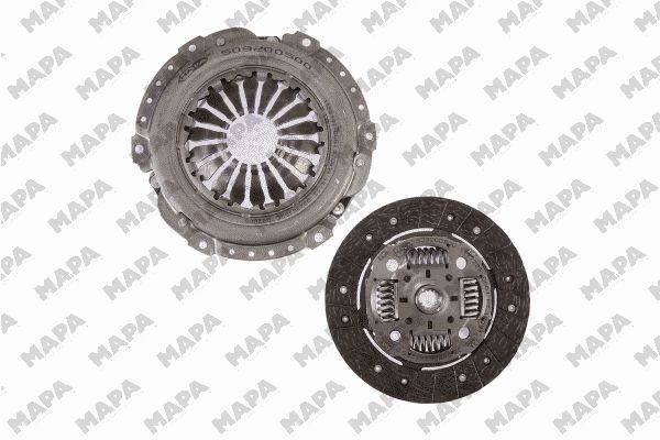 Opel Combo 2001-2011 Arası 1.7 DI 16V, 1.7 DTI 16V Mapa Marka Debriyaj Seti