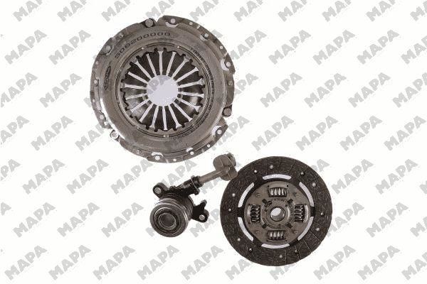Renault Scenic 2003-2010 Arası Mapa Marka Debriyaj Seti