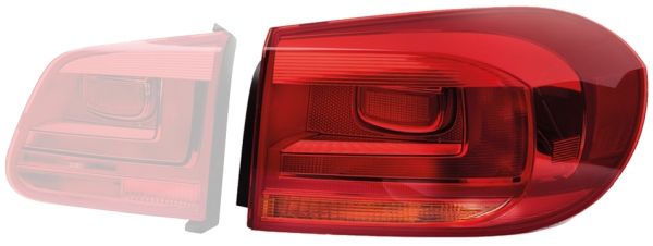 Volkswagen Tiguan 2007-2018 Arası 1.4 TSI 4motion Hella Marka Sol Dış Stop Lambası