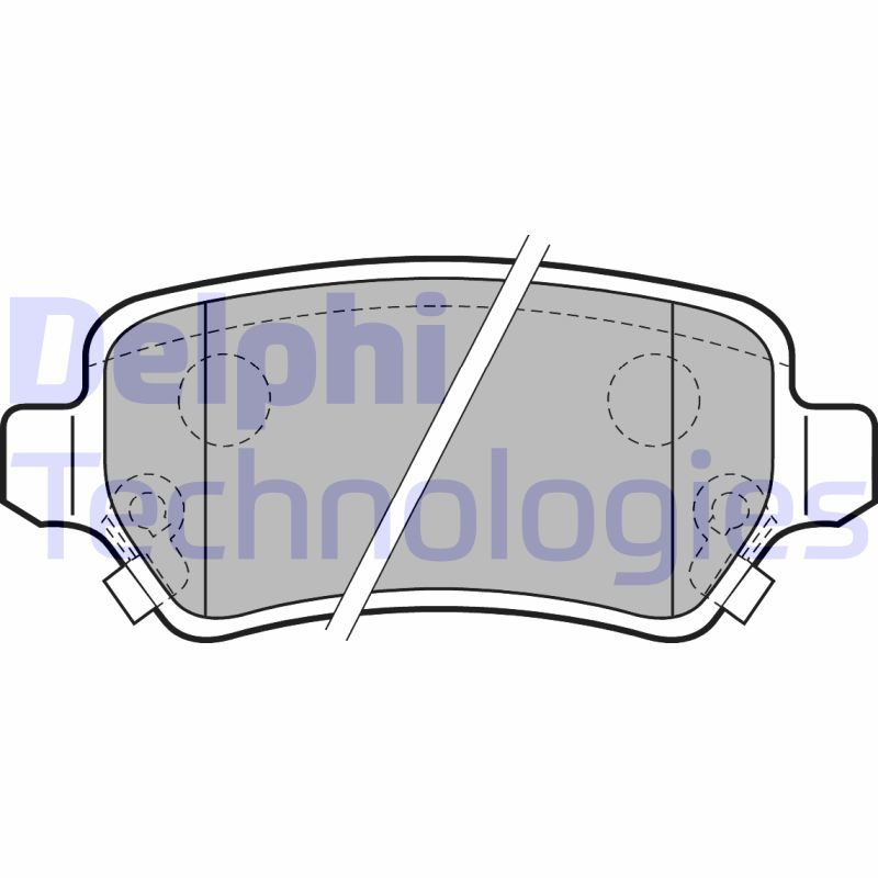 Opel Astra 1998-2014 Arası 1.8 16V Delphi Marka Arka Balata