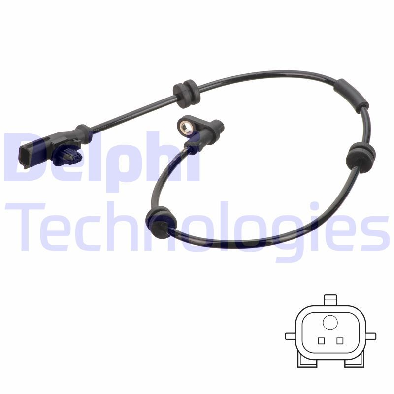 Ford Fiesta 2008-2012 Arası 1.25 Delphi Marka Arka Abs Sensörü