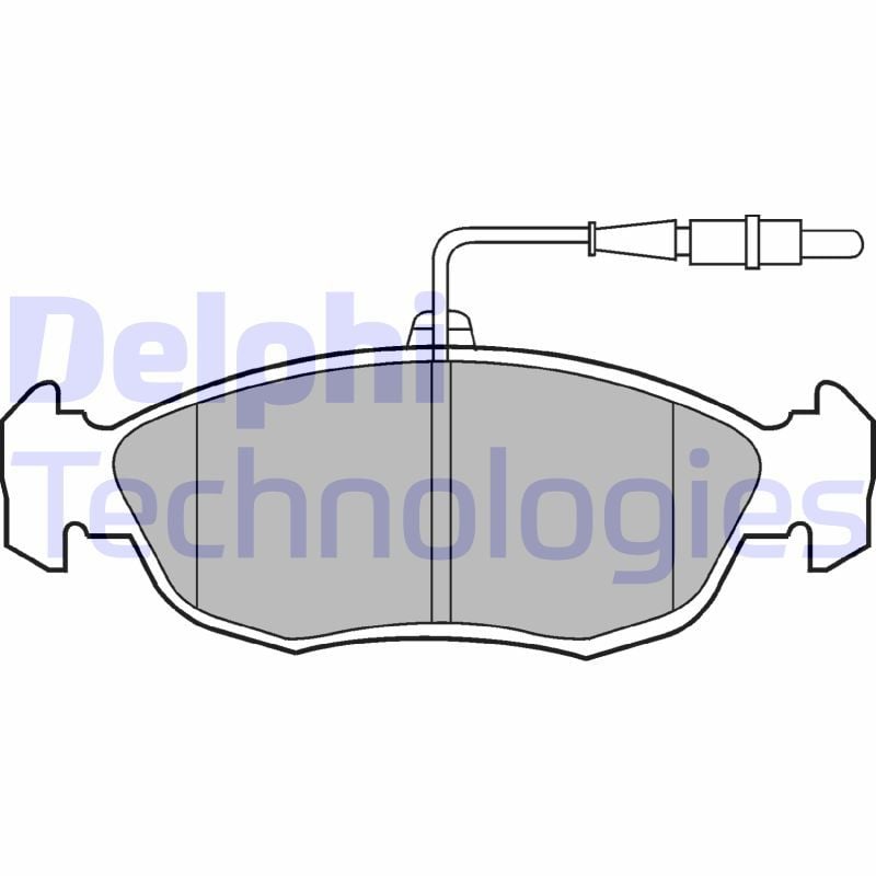 Peugeot 106 1991-1996 Arası 1.3 Delphi Marka Ön Balata