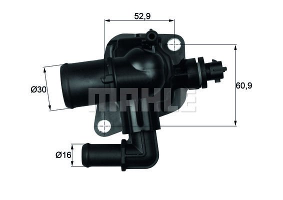 Peugeot Bipper Tepee 2008-2012 Arası 1.3 HDi 75 Mahle Marka Termostat
