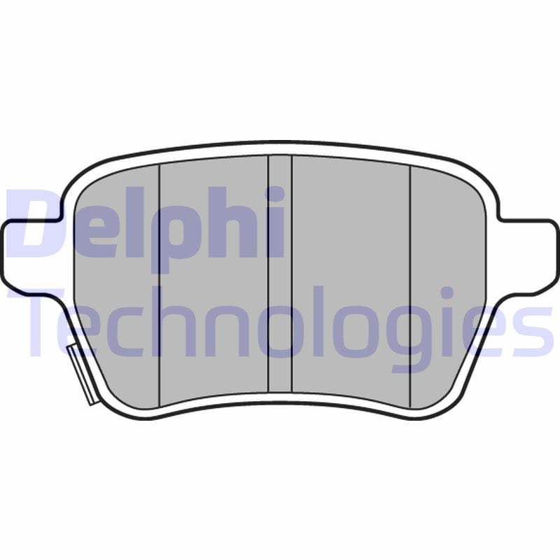 Opel Adam 2012-2019 Arası 1.4 Delphi Marka Arka Balata