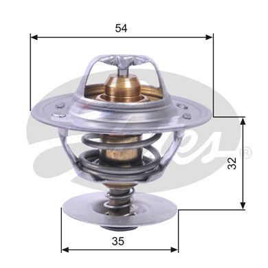 Ford Escort 1980-1994 Arası 1.6 D Gates Marka Termostat
