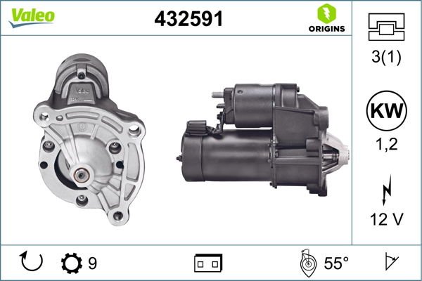 Citroen Zx 1991-1999 Arası 1.4 i Valeo Marka Marş Motoru