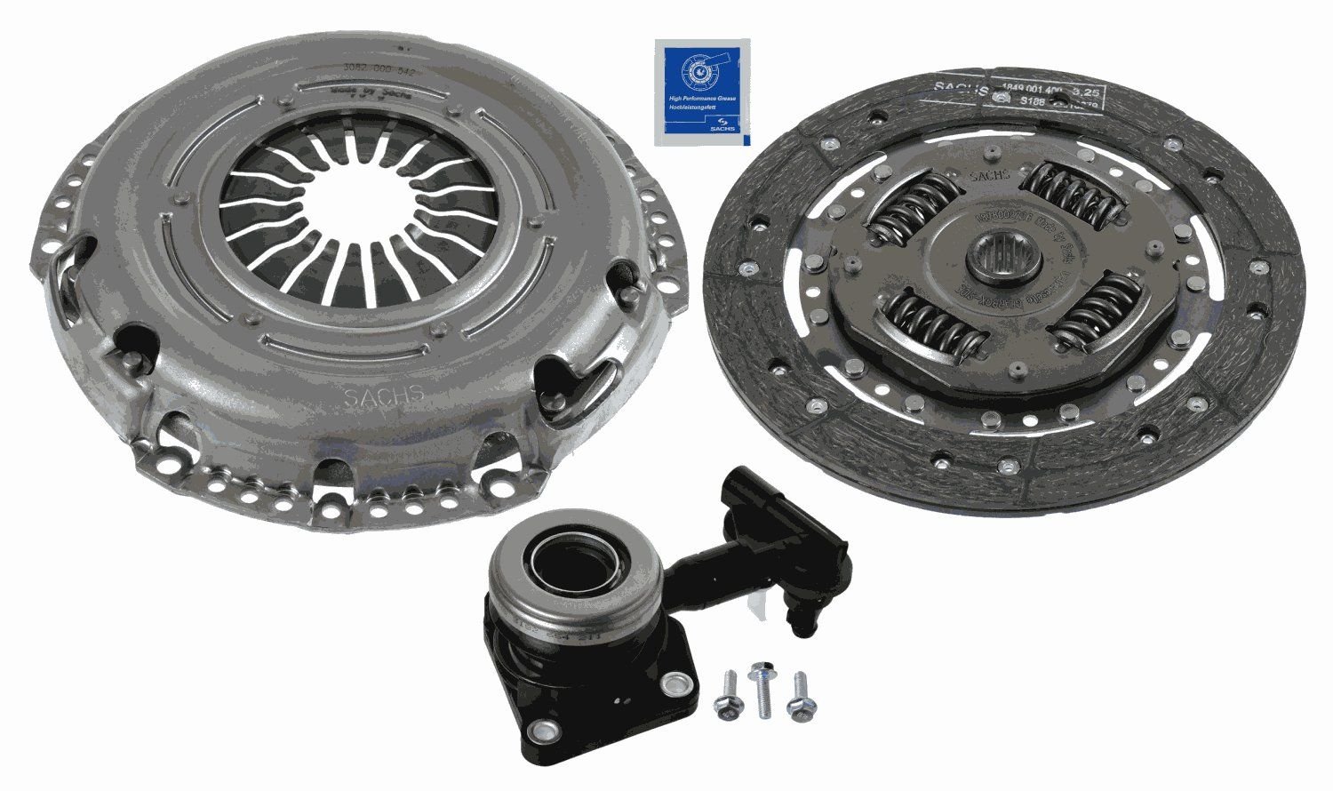 Ford Mondeo 2007-2015 Arası 1.6 Ti Sachs Marka Debriyaj Seti